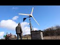 Mounting Diy Axial Flux wind turbine Producing 1150W