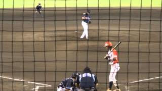 2012/9/3 冨田康祐 (横浜DeNA・育成) vs 新潟アルビレックスBC