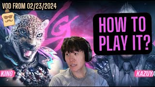 DisguisedToast learns how to play King in Tekken 8! VOD from 02/23/2024