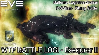 EVE Echoes WTF BATTLE LOGISTICS! - Exequror II PvP/Bait Fitting Guide - Super Tanky Gallente Cruiser EVE Echoes WTF BATTLE LOGISTICS! - Exequror II PvP/Bait Fitting Guide - Super Tanky Gallente Cruiser