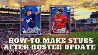MAKE STUBS FIRST DAY OF ROSTER UPDATE IN MLB THE SHOW 24