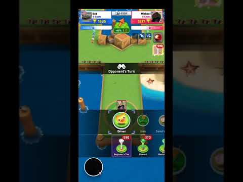 Mini Golf King, how can I make that shot?