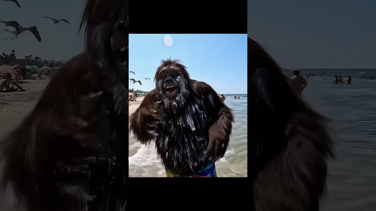 Bigfoot Forages For Mushrooms On His VLOG Veo 3 Ai