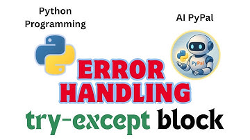 85. Error Handling using try-except block. #errorhandling #python #pythonprogramming