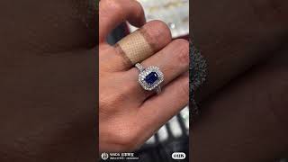 Kashmir sapphire 无烧 克什米尔蓝宝石2.14ct 0.61ctGIA  稀少欢迎来公司看货或者咨询