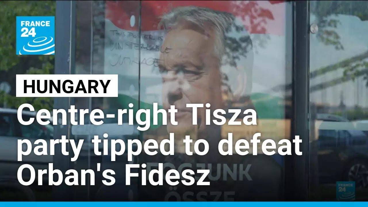 Hungary: Centre-right Tisza party tipped to defeat Orban's Fidesz • FRANCE 24 English