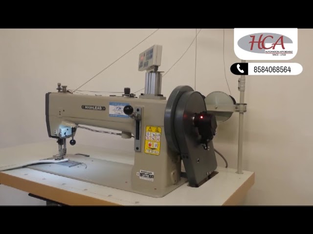 HIGHLEAD GA-0688-1 Heavy Duty Flat Bed Walking Foot Sewing Machine