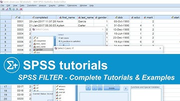 SPSS FILTER - Complete Tutorial & Examples