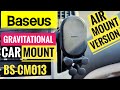 Baseus Stable Series Gravitational Car Mount Air (Air Vent Version) 🔥 BS-CM013 👍