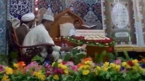 القارئ فيصل مطر الشريفي /  مسابقة الشيخ محمد فلك , البصرة, وحصوله على المرتبة الثالثة , 2012