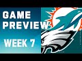 Miami Dolphins vs. Philadelphia Eagles | 2023 Week 7 Game Preview