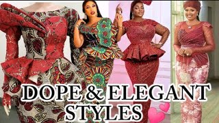 2024 BEST AND ELEGANT 💕 SKIRT AND TOP STYLES || NEW ANKARA FASHION STYLES