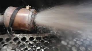 Mercedes Diesel Particulate Filter Cleaned Correctly.