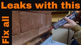 95% of Roof Leaks caused by Flashing and Roofing Edges - DIY Easy Repair Liquid Flashing 5 min