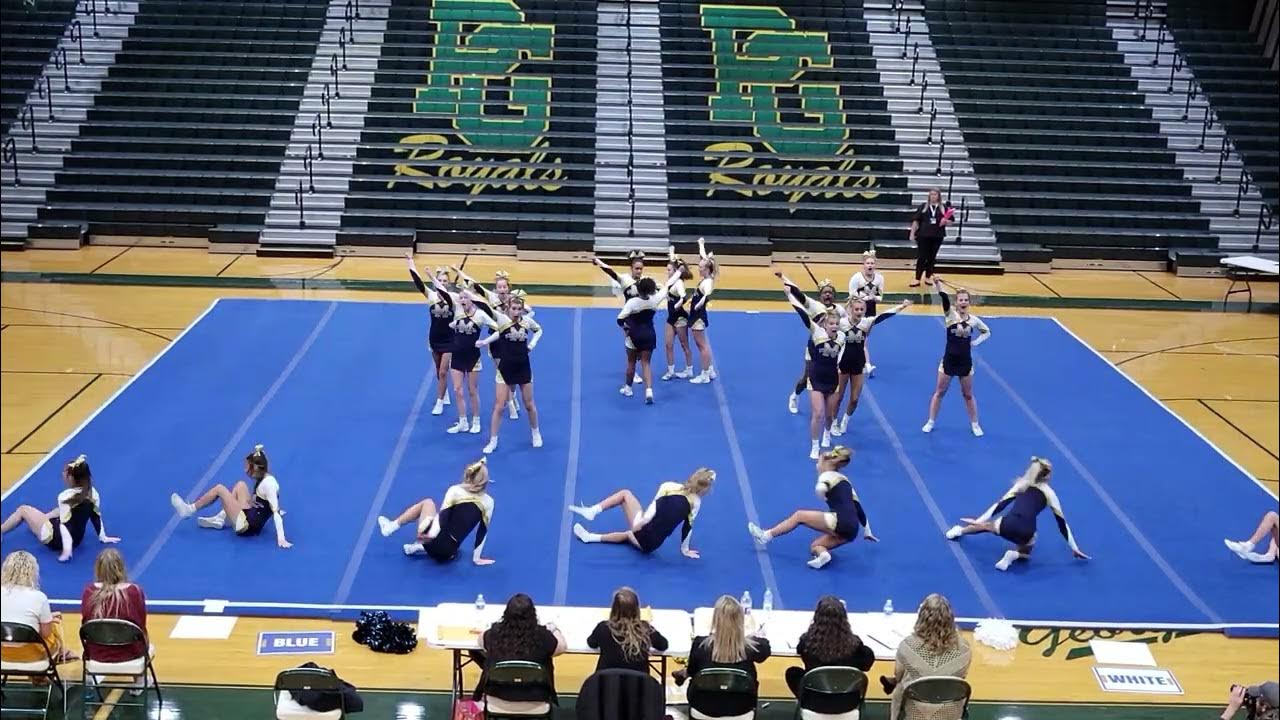 Midlothian High School at Region 5C Cheer Competition 2022 Second Round