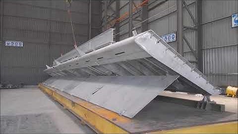 ADASFA Low Weir Tilting Gate Factory Acceptance Test