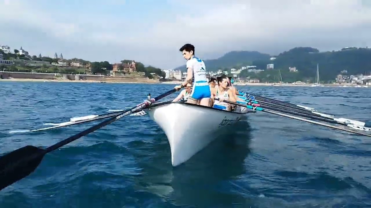 Donostiarra femenino entrenando.