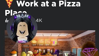 work at pizza place house tour