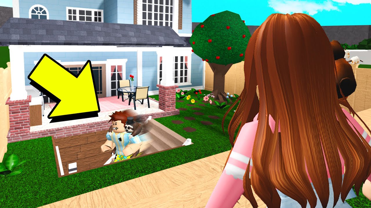 Poke Hid This In His Backyard You Won T Believe What It Was - roblox bloxburg cari hypers house