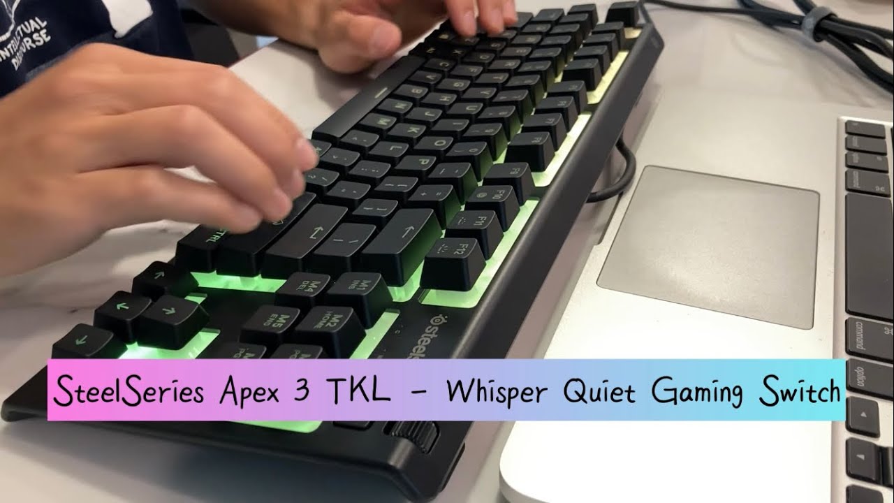 SteelSeries Apex 3 TKL - SOUND TEST 