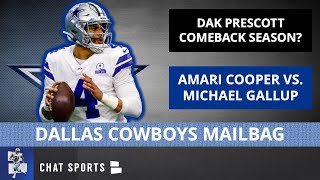 Dak Prescott Comeback + Cowboys Q\&A On Amari Cooper vs. Michael Gallup, Richard Sherman \& Keanu Neal