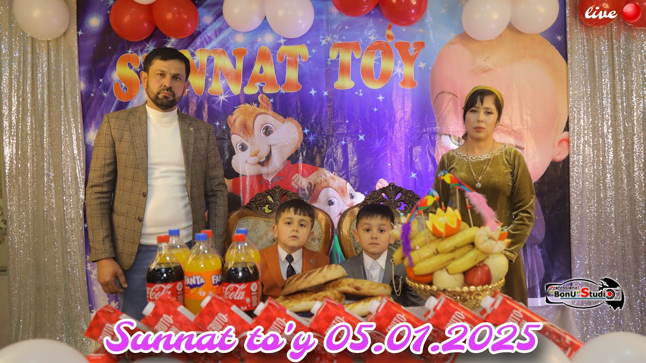 05.01.2025 ( Halima Opa 76 Yillik Yubley Otabek Sunnat To’y ) Bog’ibek Ota to'yxonasi Bonu Studio