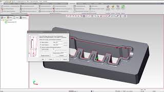 Konische Projektion einer 3D Kurve