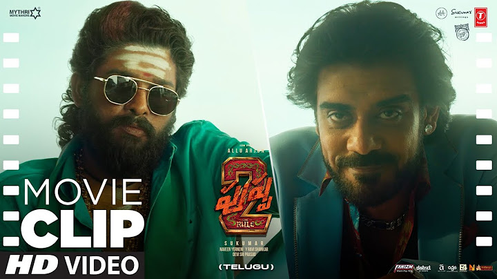 Movie Dialogue Clip: Pushpa Ante National Anukuntira International U🔥PUSHPA 2 | Allu Arjun | Sukumar