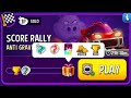 score rally anti gravity gimme green solo challenge | match masters | score rally today