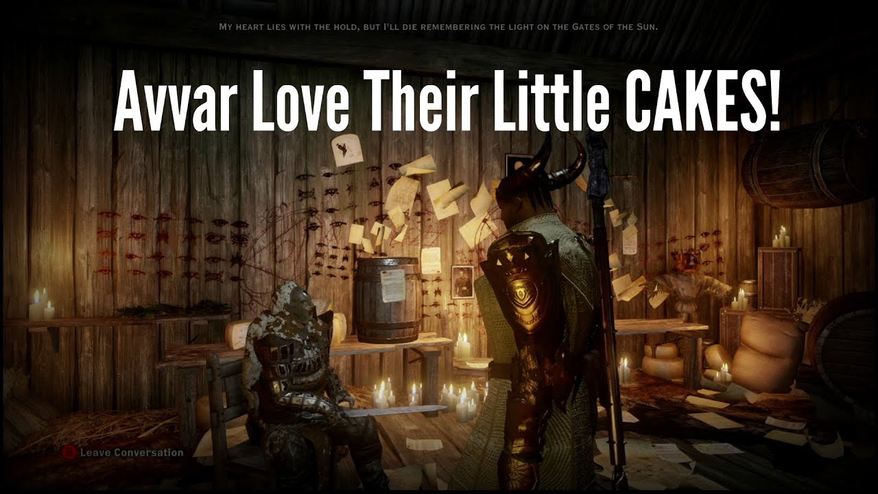 Dragon Age: Inquistion - Jaws of Hakkon DLC: Avvar Love Little Orlesian ...