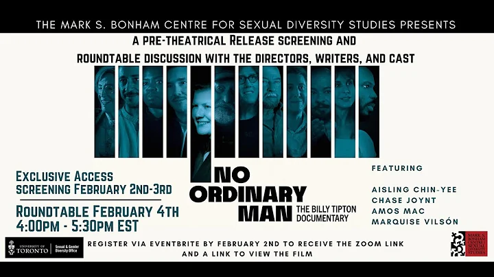 No Ordinary Man Roundtable with Aisling Chin-Yee, Chase Joynt, Amos Mac, and Marquise Vilsn