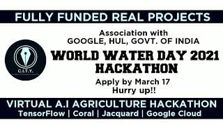 Virtual AI Agriculture HACKATHON | In association with Govt. Of India , GOOGLE , HUL | Workfromhome