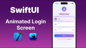 SwiftUI Animated Login Screen – Text Field with Smooth Animations