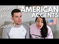 Brits React to Different American Accents!