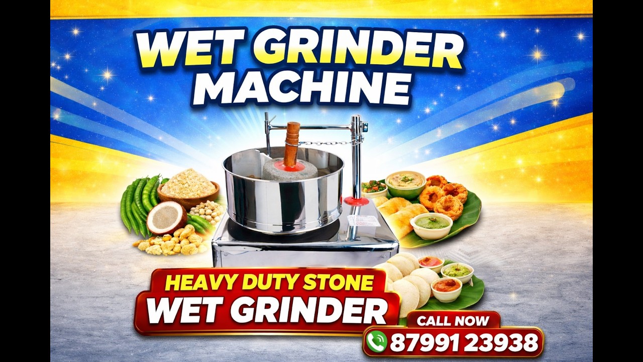 Heavy Wet Grinder | Khiru Machine |Batten Making Machine | Wet Grinder ...