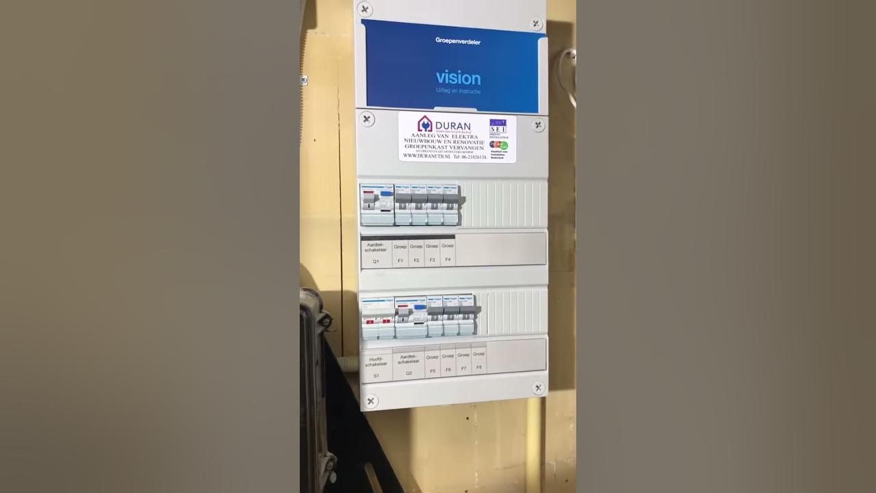 Extra groep aanleggen Amsterdam + nieuwe meterkast plaatsen YouTube