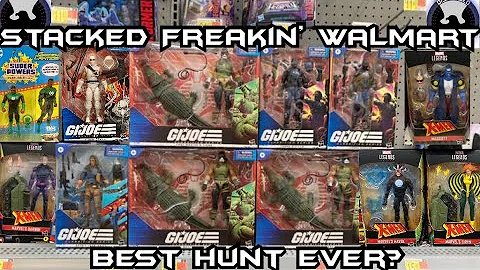 Toy Hunting NEW GI JOE CLASSIFIED STACKED WALMART MCFARLANE MARVEL LEGENDS BONEBREAKER XMEN EPS179