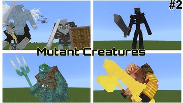 Mutant Creatures by Rhex (Minecraft Mod/Addon Showcase Part 2)