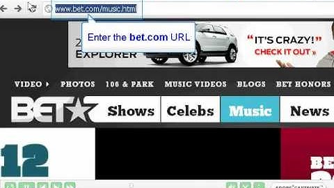 How to get bet.com video URLs by using URL Helper