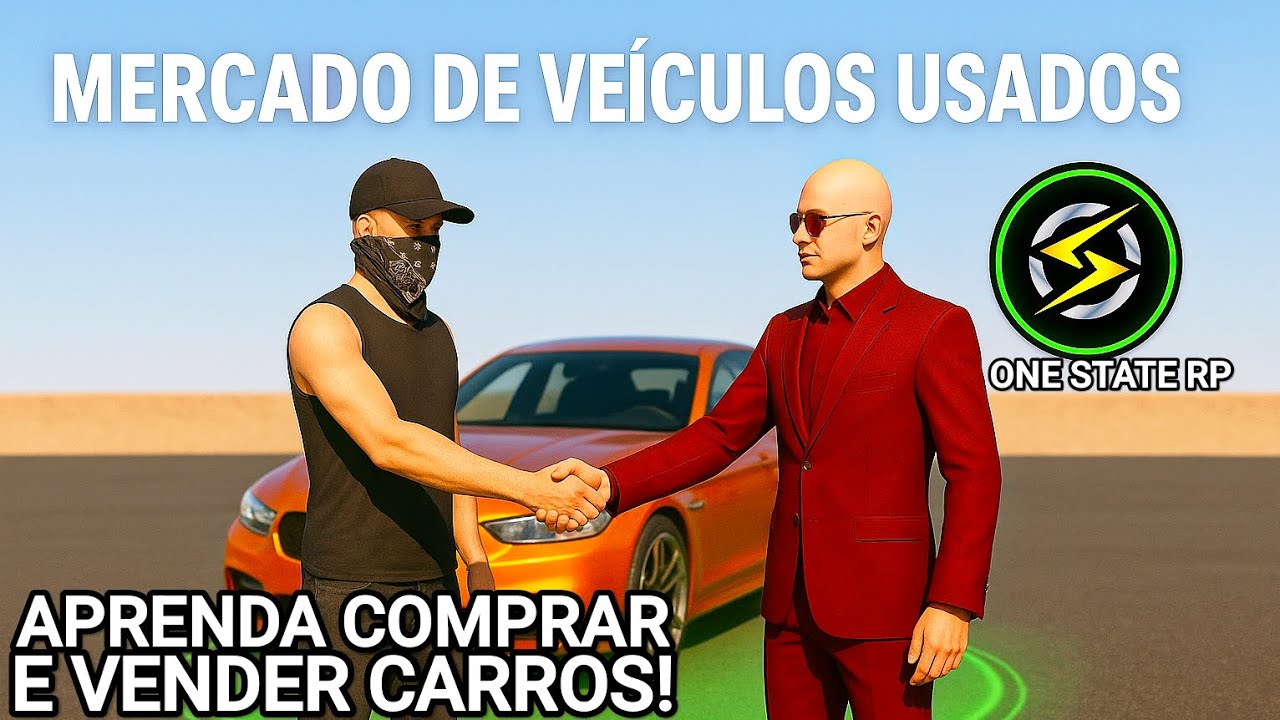 COMO COMPRAR E VENDER CARROS PARA OUTROS JOGADORES no ONE STATE RP! 💸 (Guia Completo) 