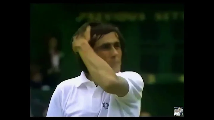 Wimbledon  1972  QF -  Jimmy Connors vs Ilie Nasta...