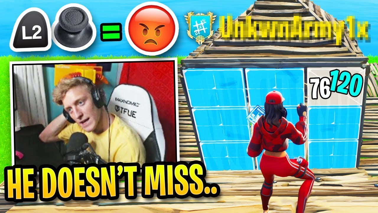 This Controller Pro DESTROYS Tfue's NEW Team by Himself...