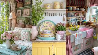 Granny Inspired Spring Decor Ideas | Vintage Farmhouse Treasures for a Cozy Cottage Home screenshot 1