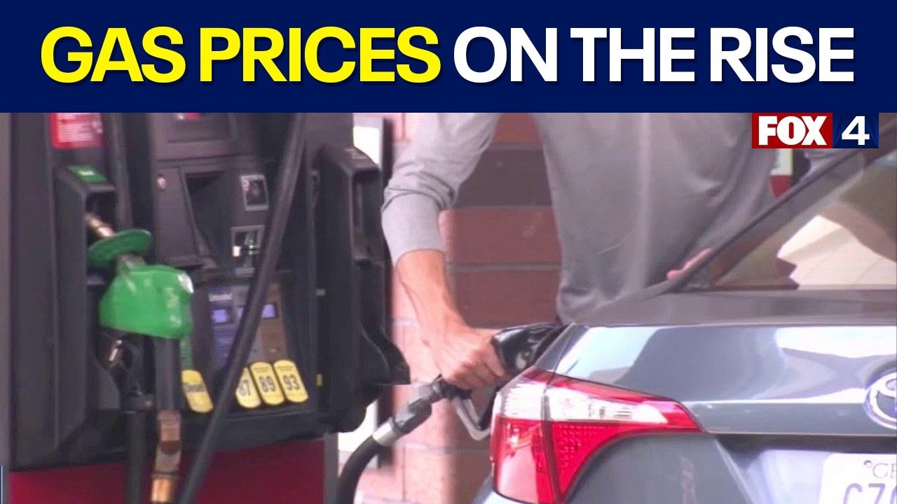 Gas prices on the rise across North Texas