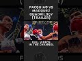 Pacquiao vs Marquez Quadrilogy Punch Count videos (Trailer)