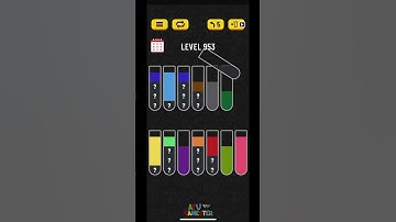 Water sort puzzle level 953 | AYU Gamester #shorts