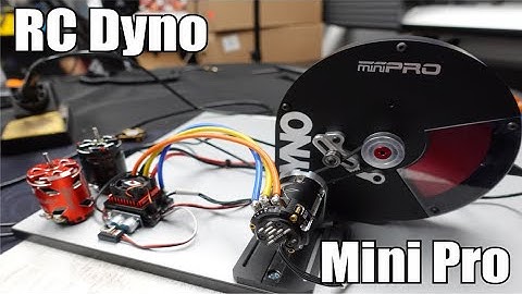 Mini Pro RC Motor Dyno. How Fast Is My Motor?