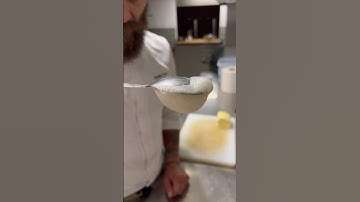 Michelin-star garlic foam recipe ⭐️