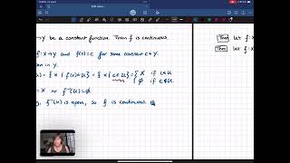The constant function and the identity function are continuous in any topological space