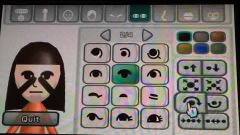 How to make a Darth Vader mii (better look) (vacation special)